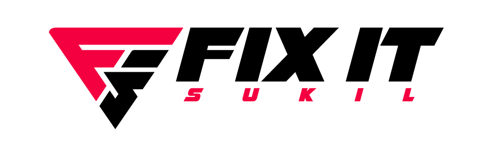 Fix It Sukil Logo (Black Extended)