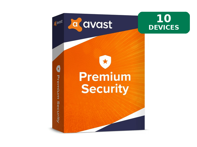 Avast Premium Security — 1 Yr / 10 Devices